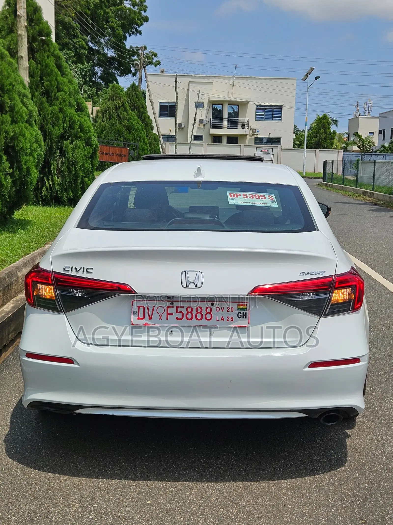 Honda Civic Sport 2022 White
