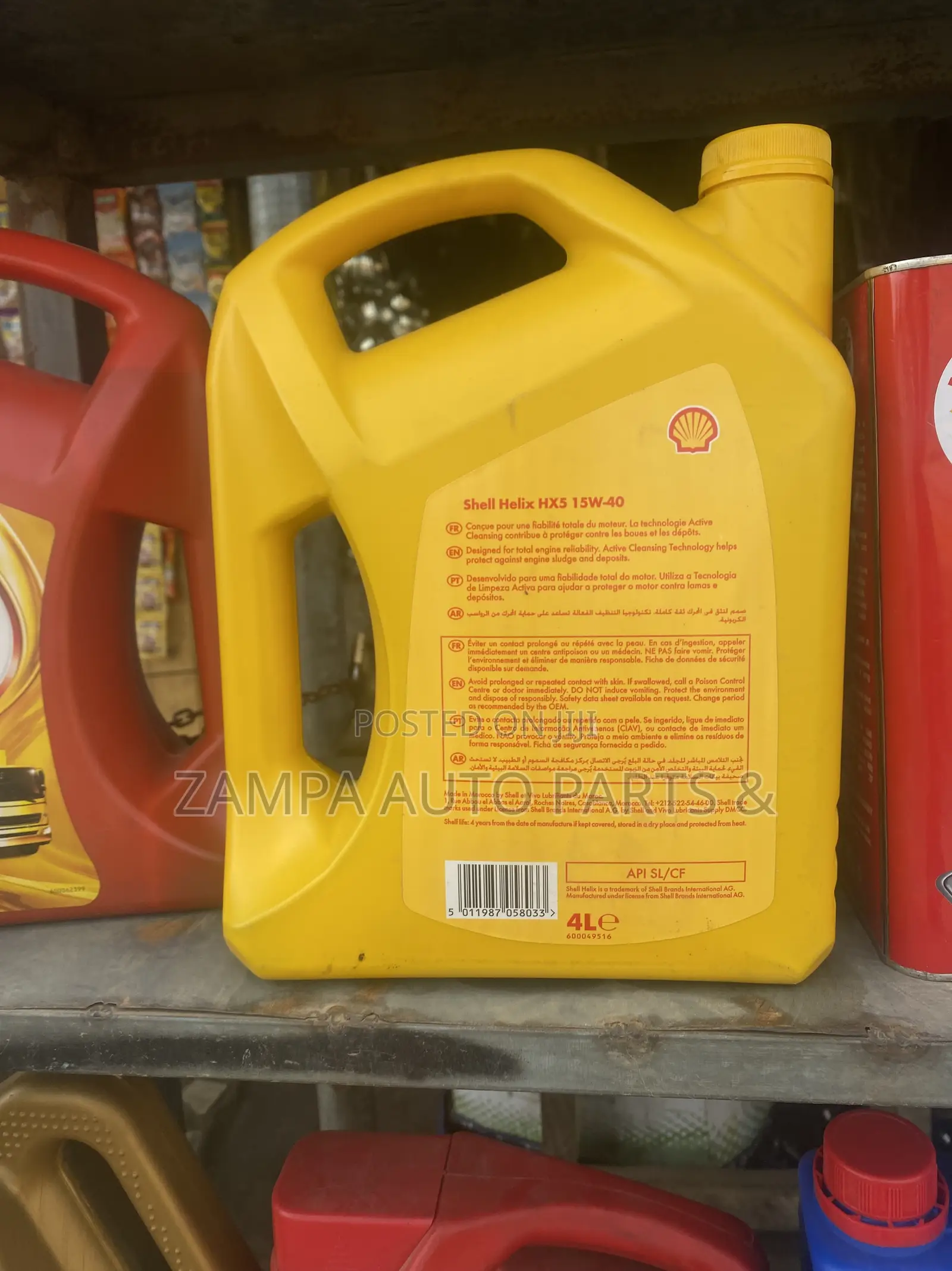 Shell Helix Hx5 15w-40