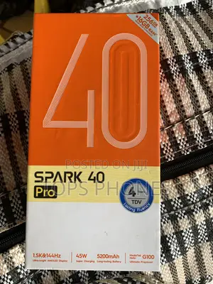 New Tecno Spark 40 Pro 256 GB Gold