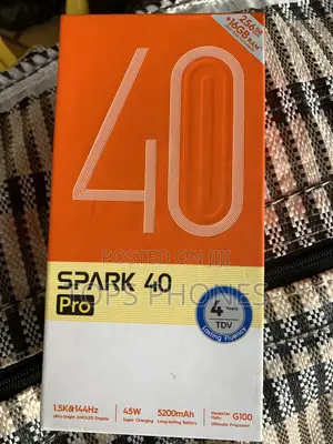 New Tecno Spark 40 Pro 256 GB Gold