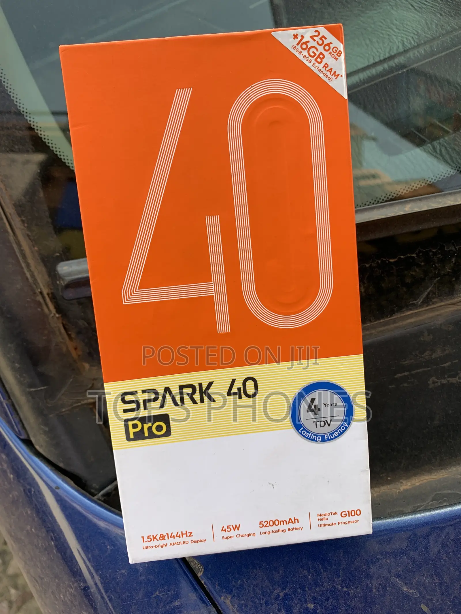 New Tecno Spark 40 Pro 256 GB Gray