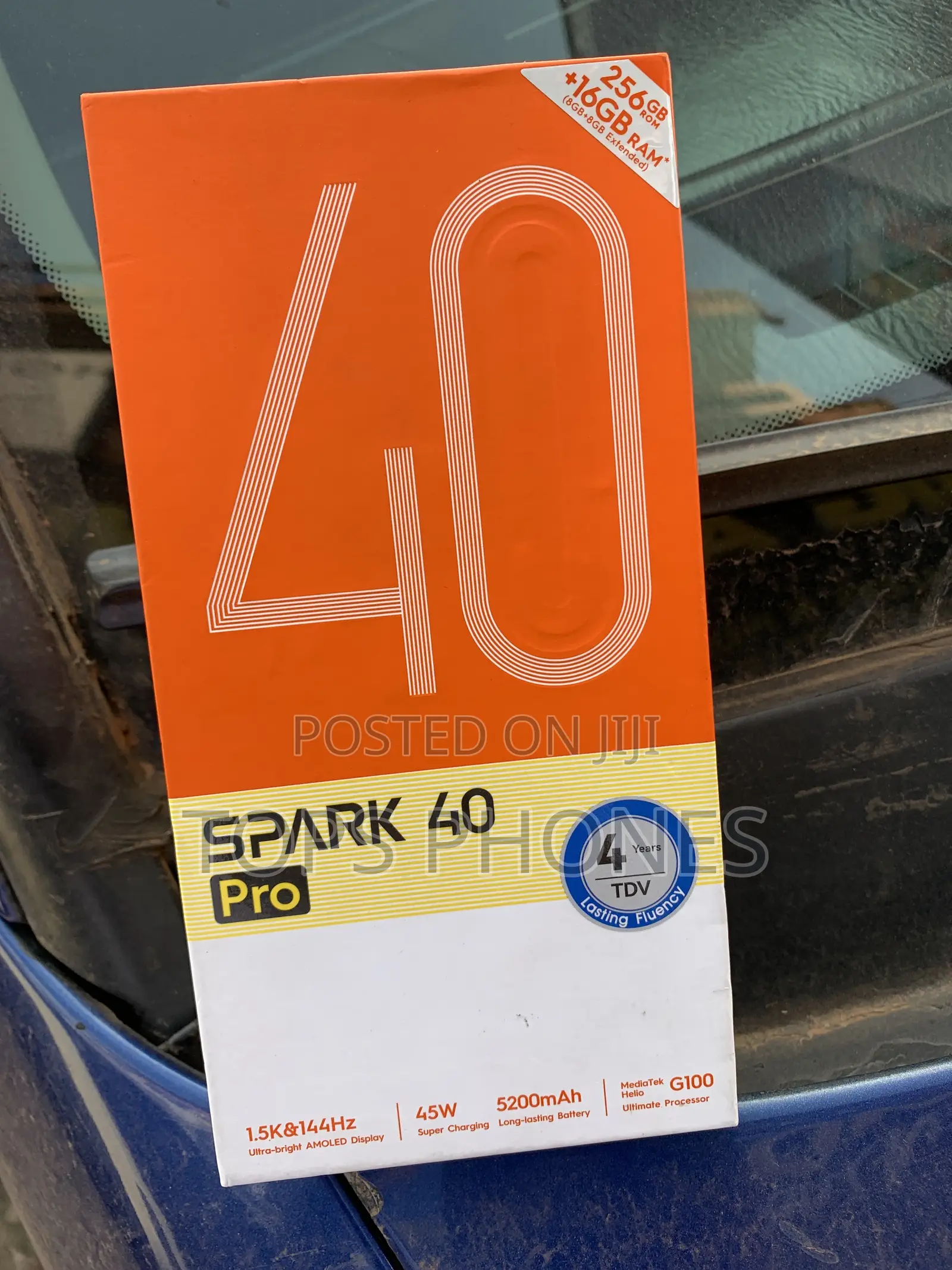 New Tecno Spark 40 Pro 256 GB Gray