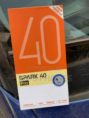 New Tecno Spark 40 Pro 256 GB Gray