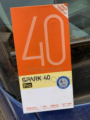 New Tecno Spark 40 Pro 256 GB Gray