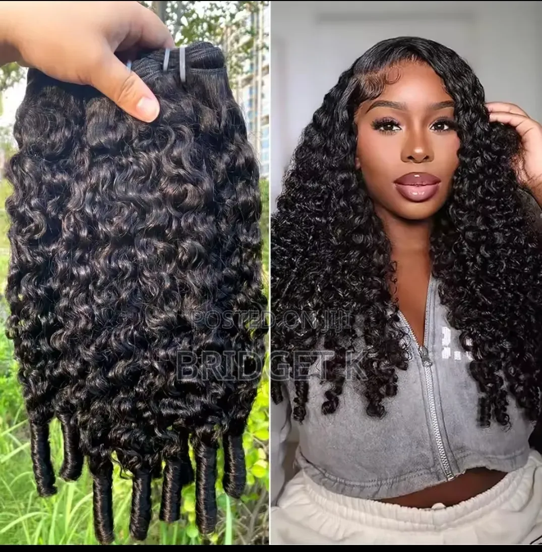 Burmese Curly Bundles Hair Set 16 "18"20"