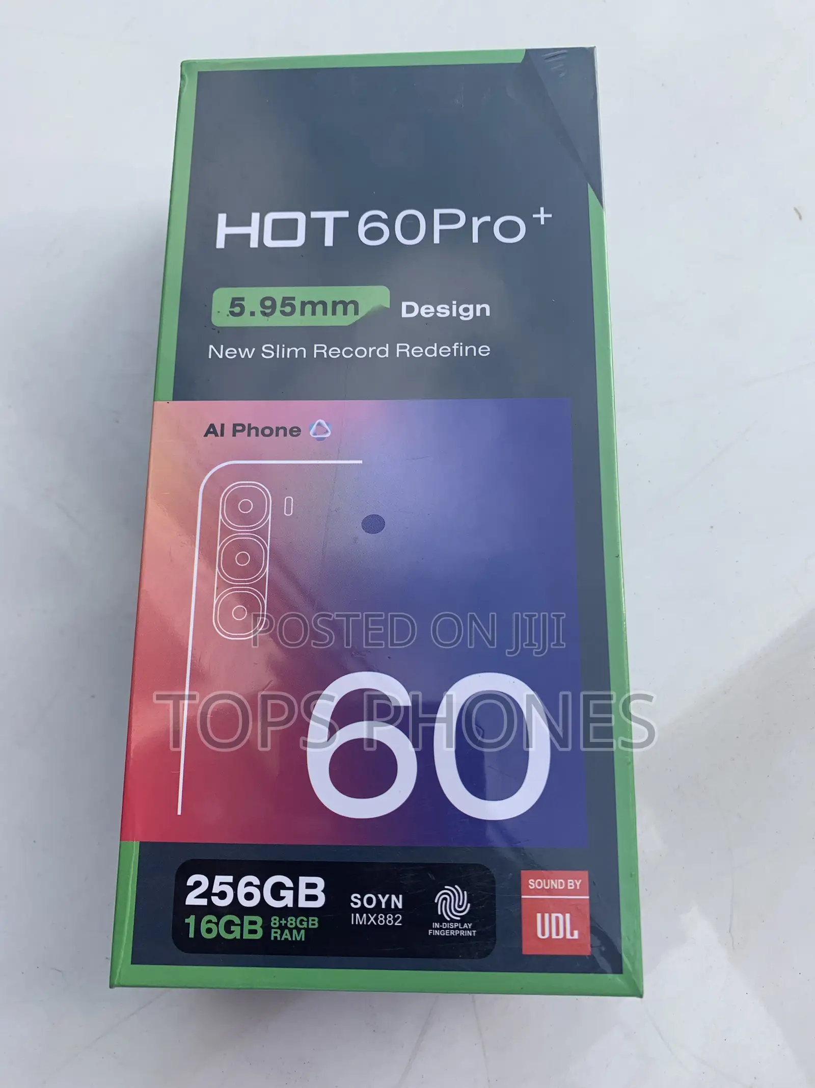 New Infinix Hot 60 Pro+ 256 GB Black