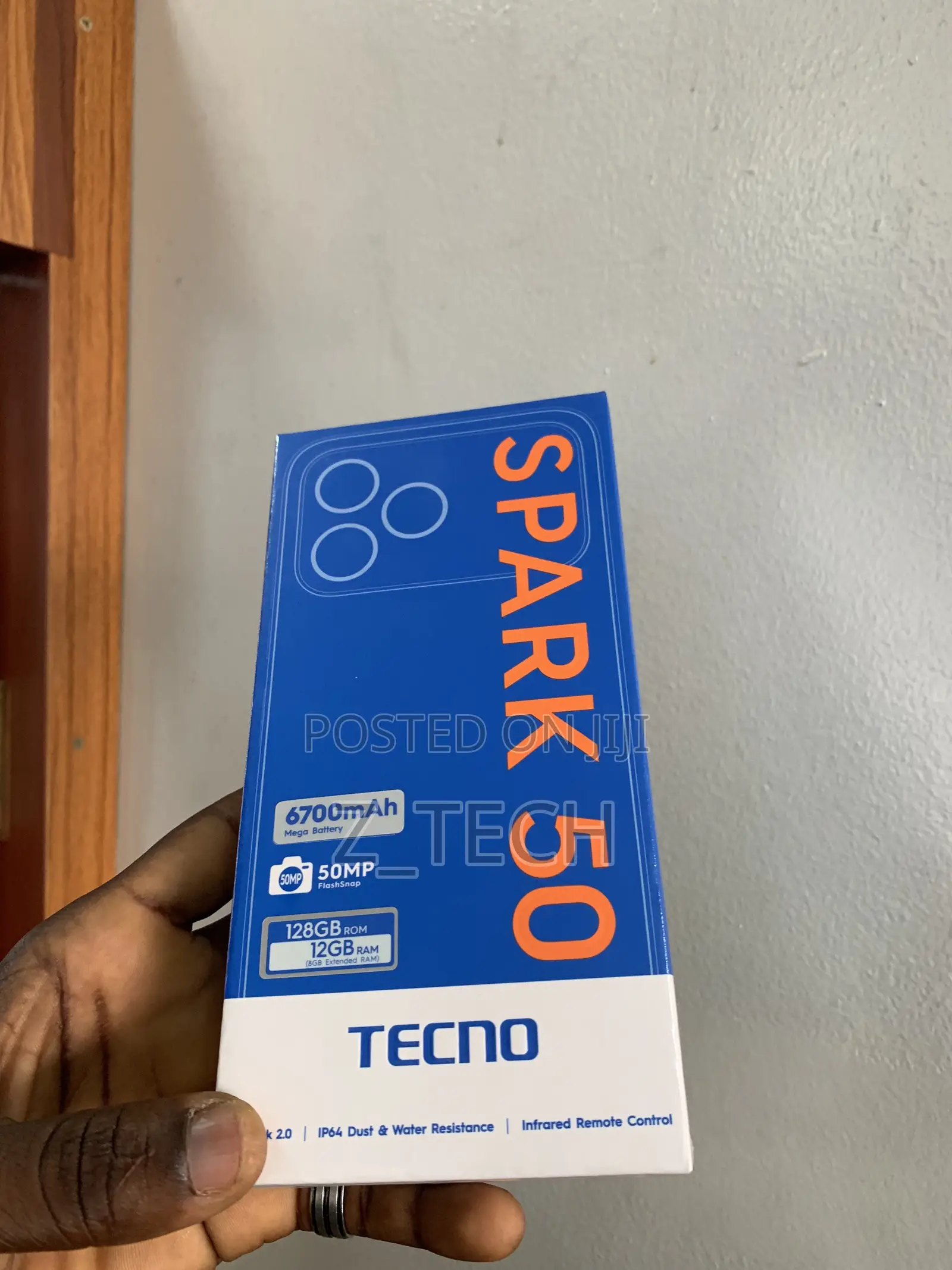 New Tecno Spark 50 128 GB Purple