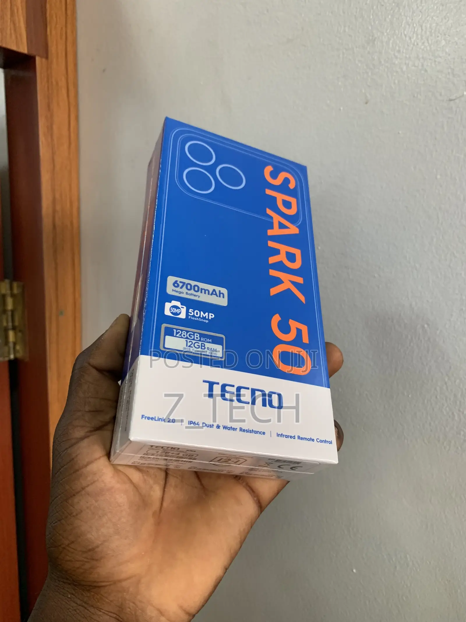New Tecno Spark 50 128 GB Purple