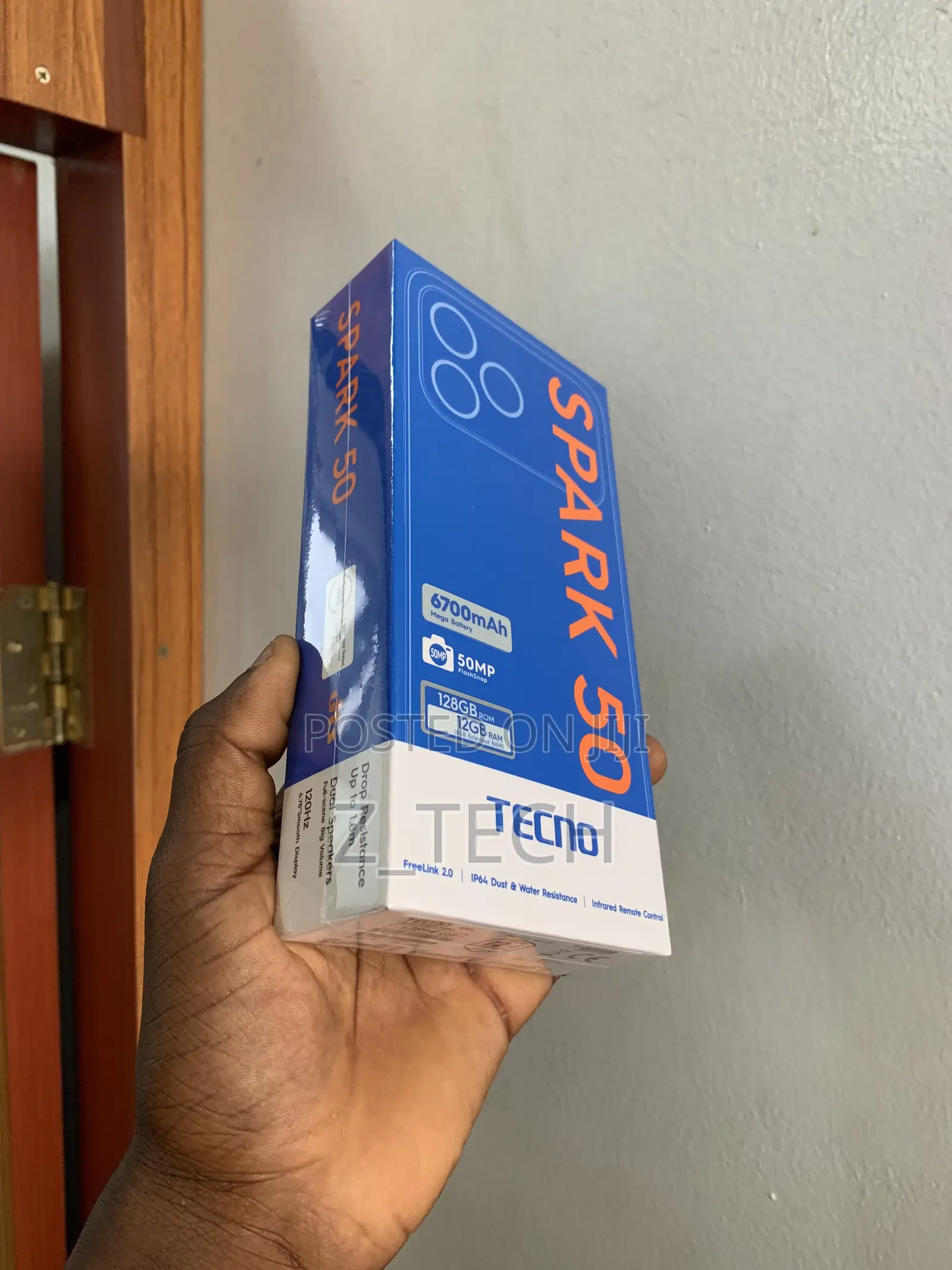 New Tecno Spark 50 128 GB Purple