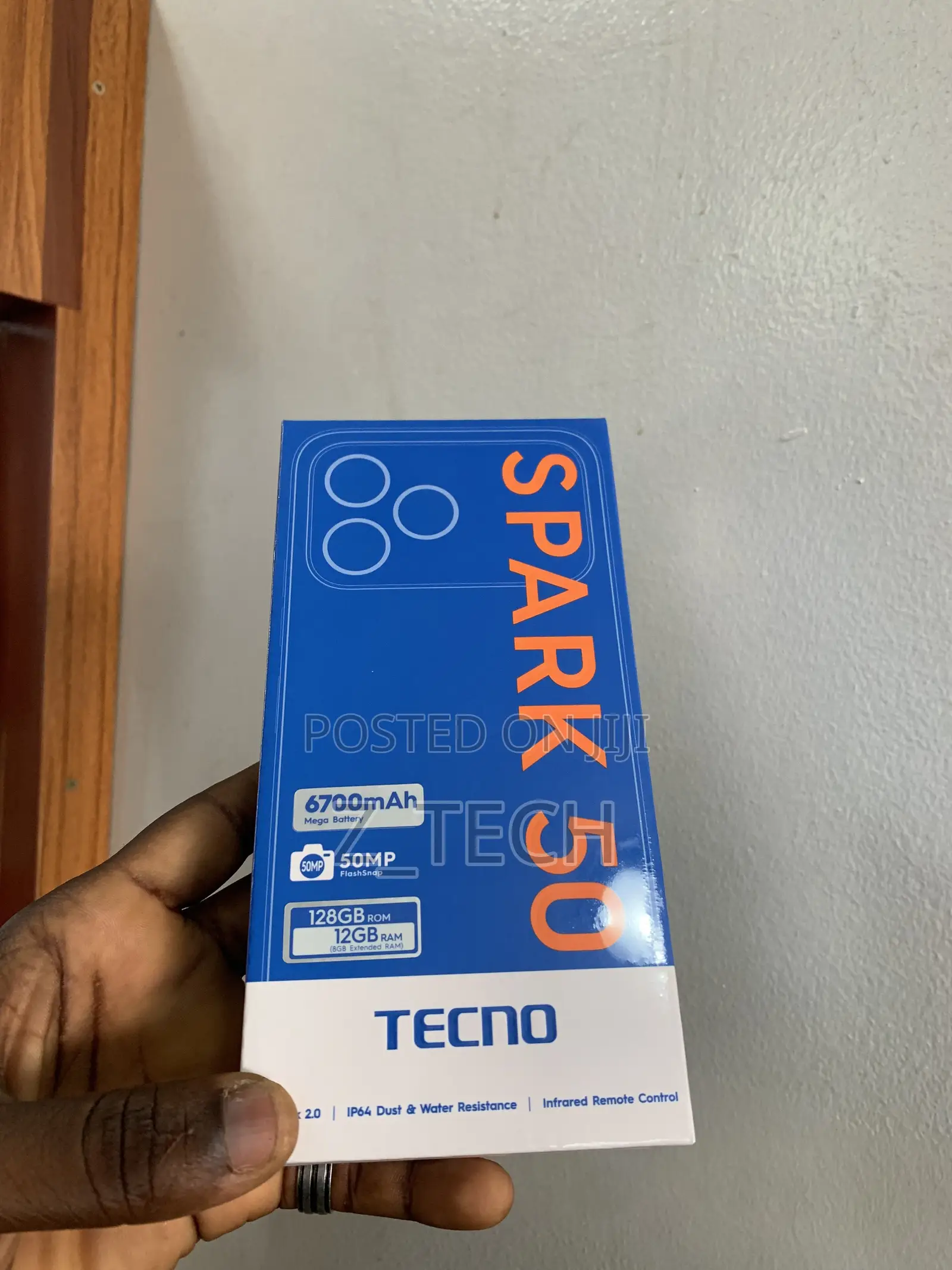 New Tecno Spark 50 128 GB Purple
