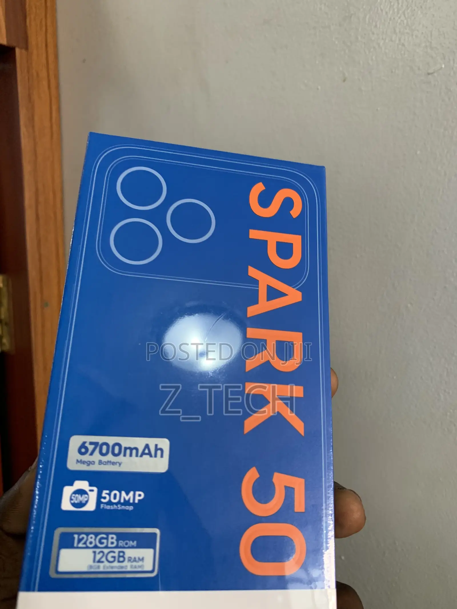 New Tecno Spark 50 128 GB Purple