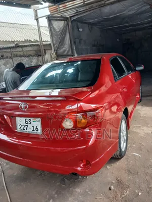 Toyota Corolla 2010 Red