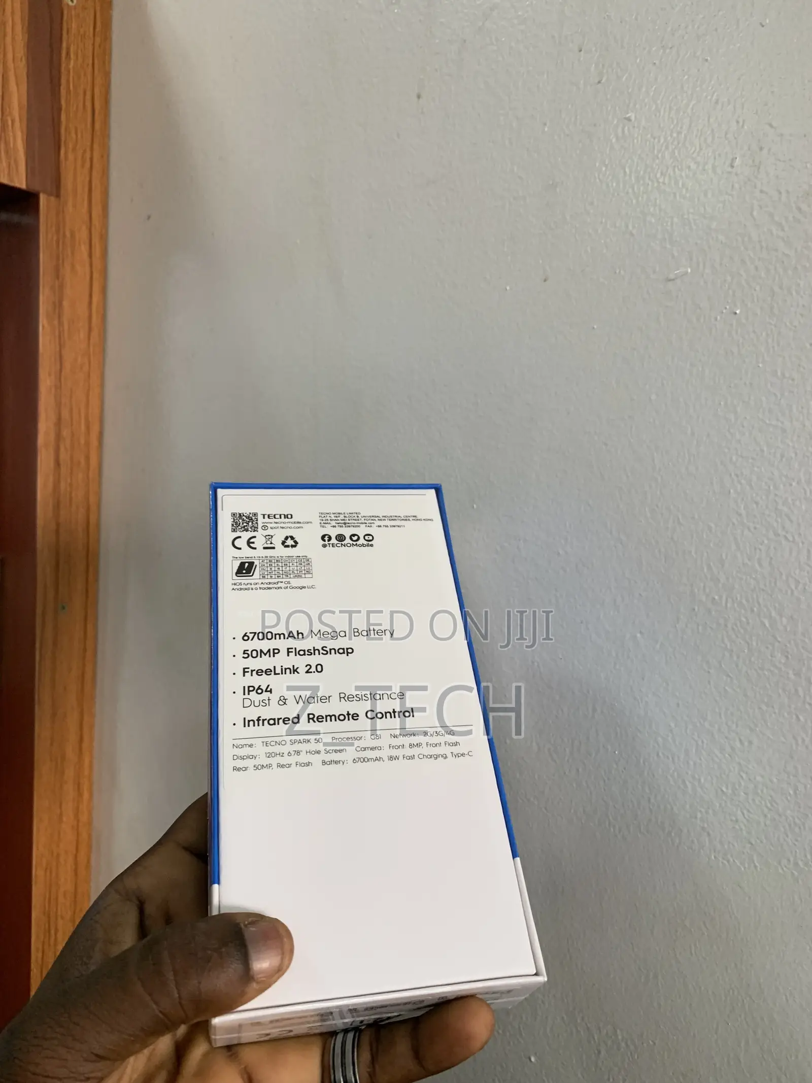 New Tecno Spark 50 128 GB Purple