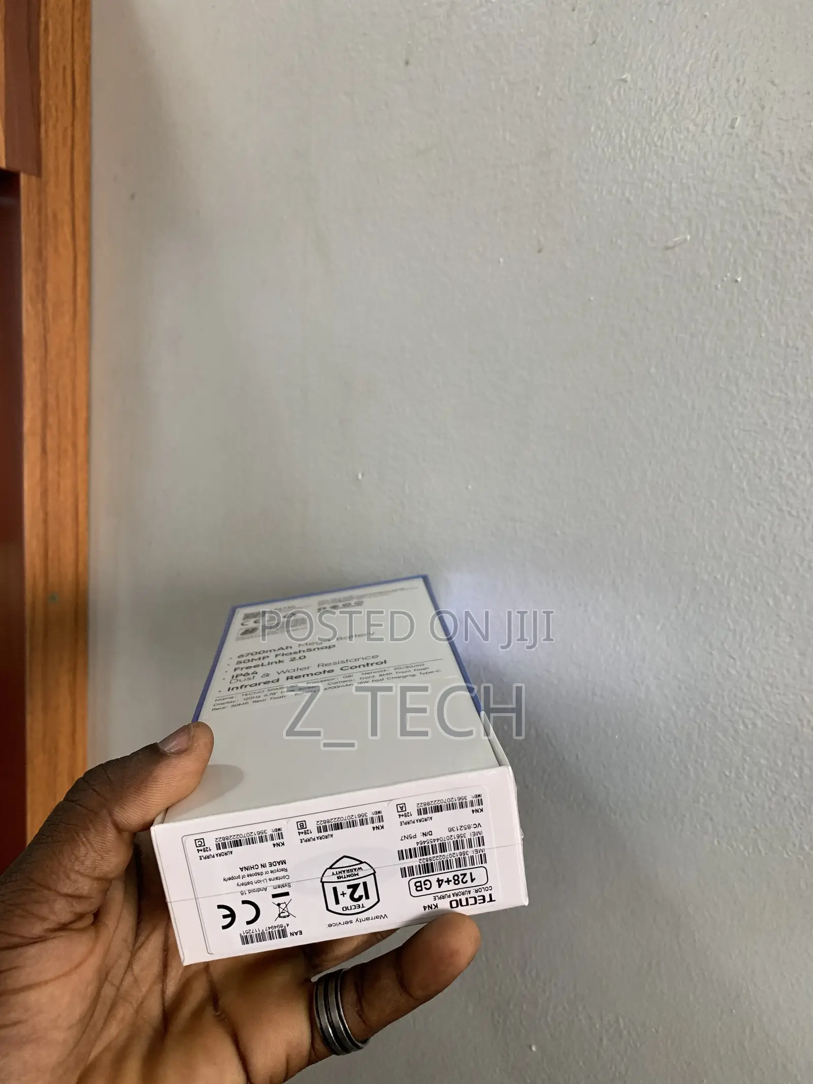 New Tecno Spark 50 128 GB Purple