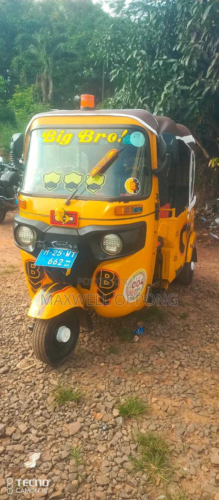 Bajaj RE 2025 Yellow