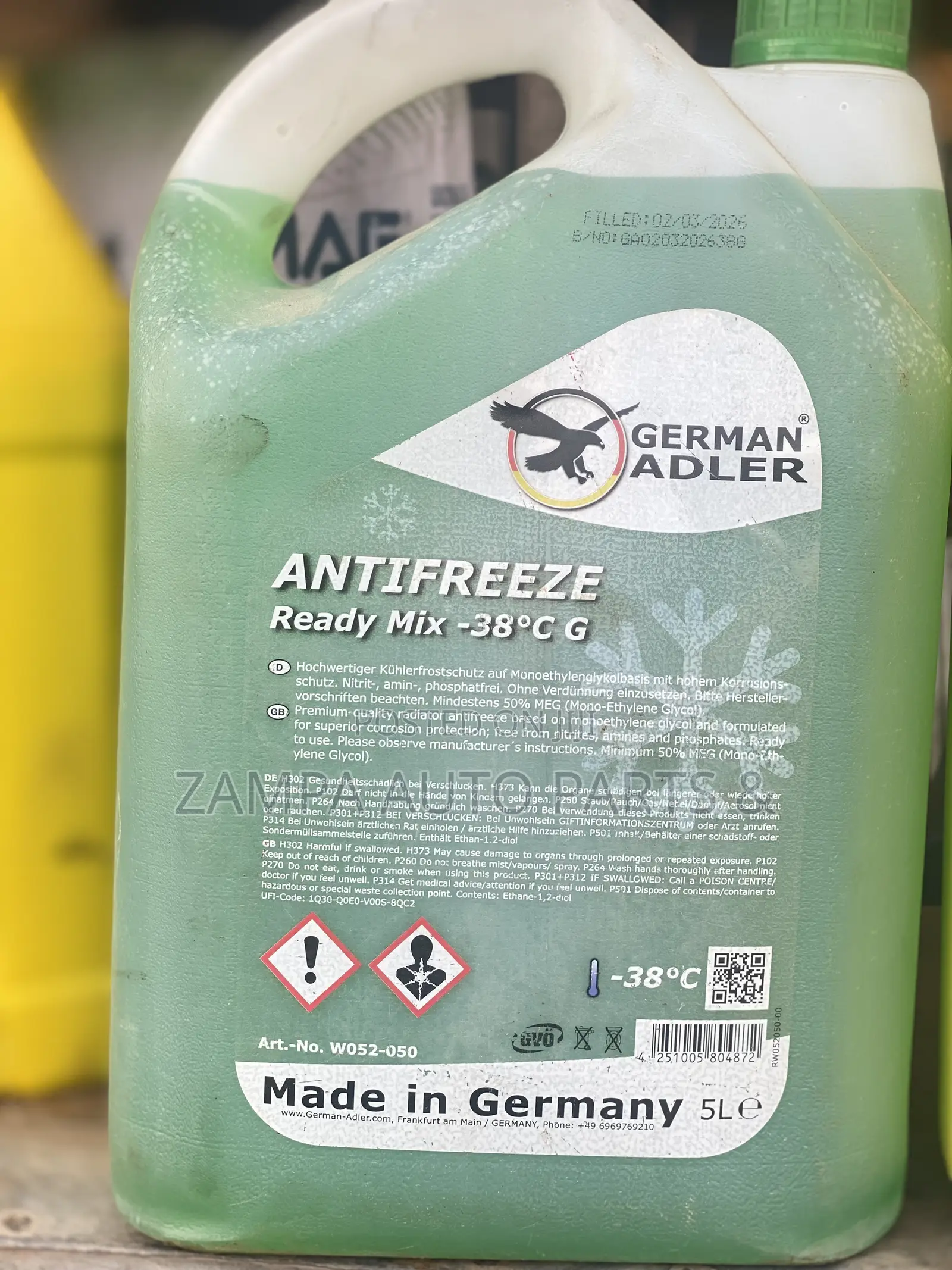 Anticorrosion Coolant- German Adler