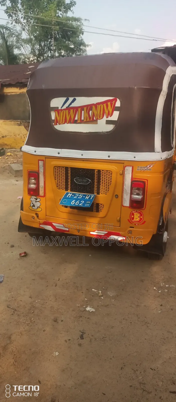 Bajaj RE 2025 Yellow