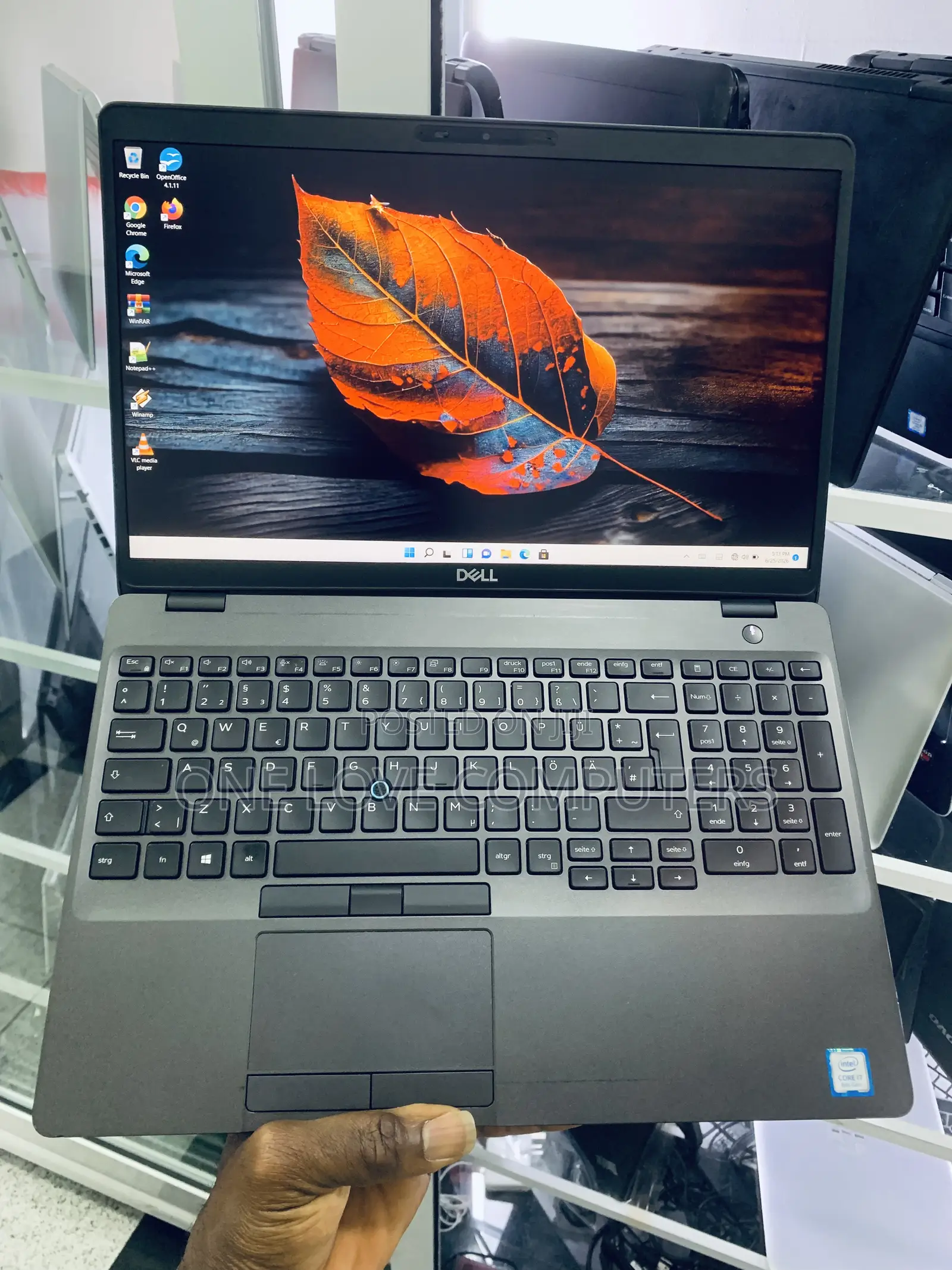 Laptop Dell Latitude 5500 16GB Intel Core i7 SSD 256GB