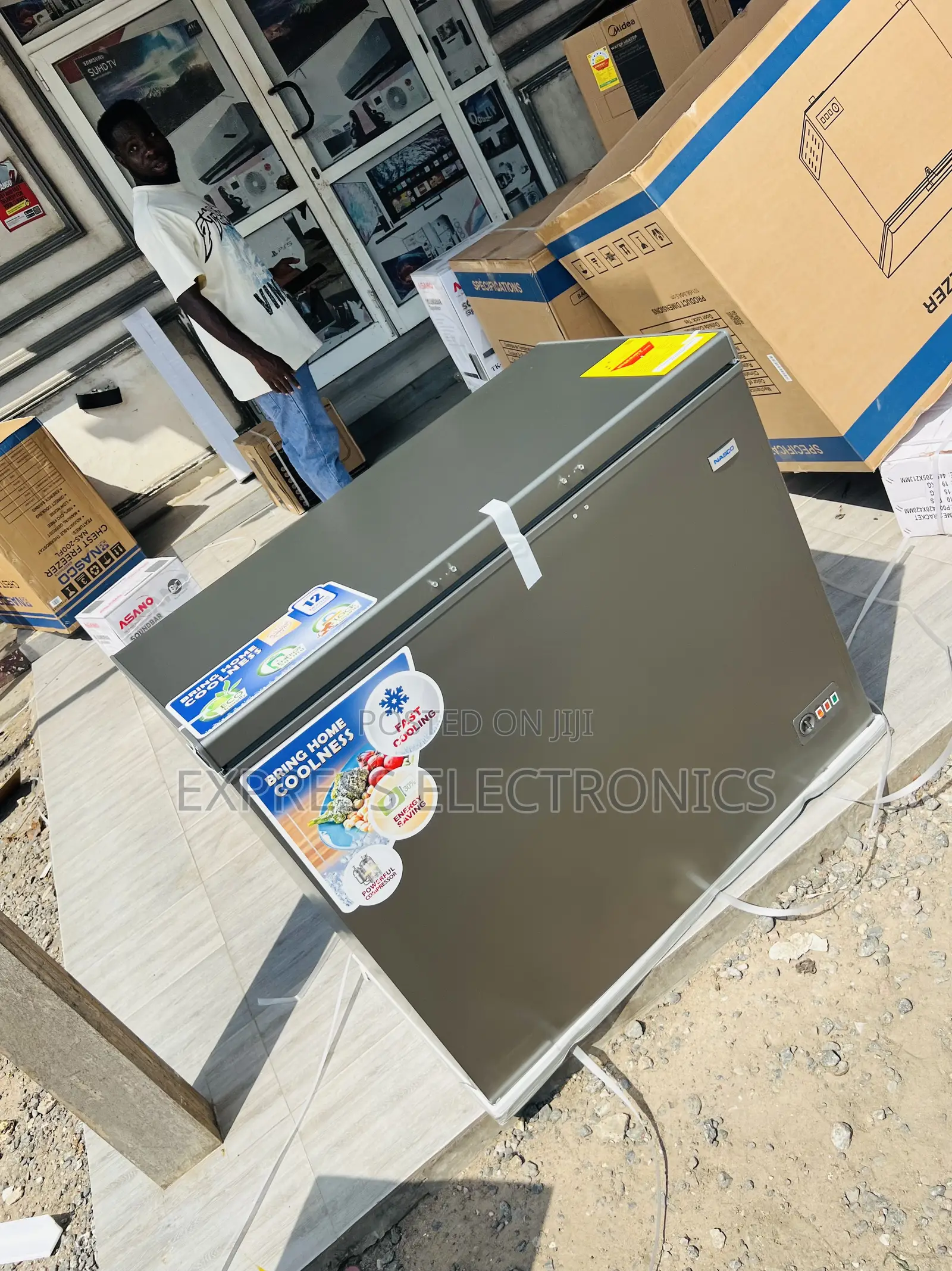 Shop the New Chest Nasco Freezer Nas360fl Single Door