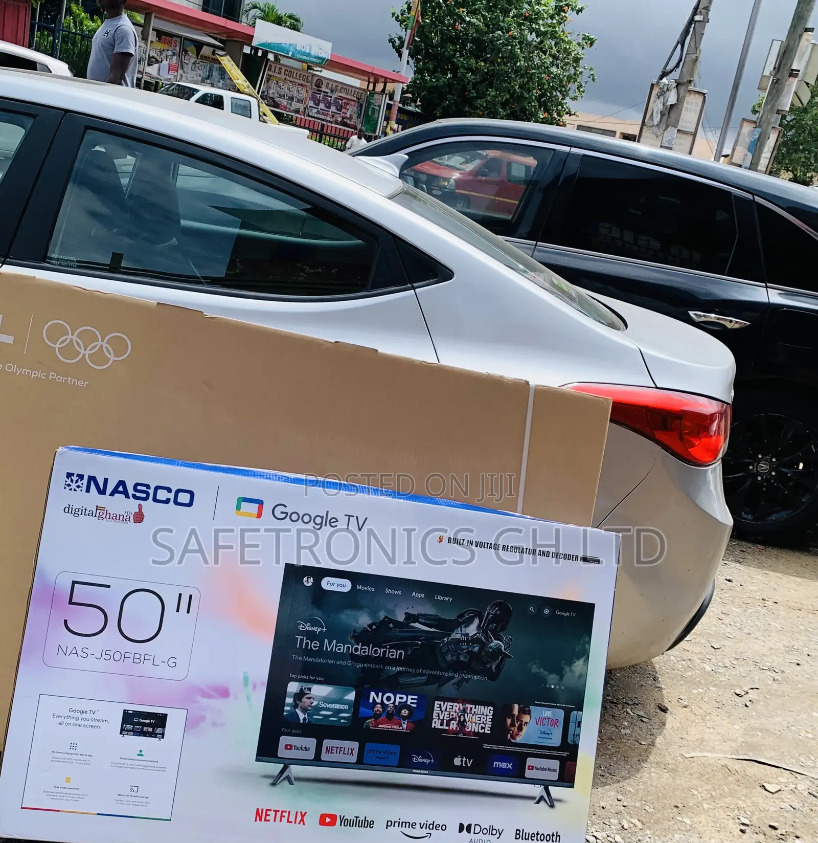 Ultra Modern Nasco 50”Uhd Smart Flat Television