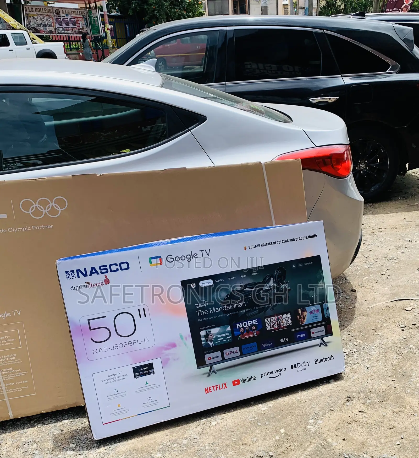 Original Nasco 50”Uhd Smart Flat Television