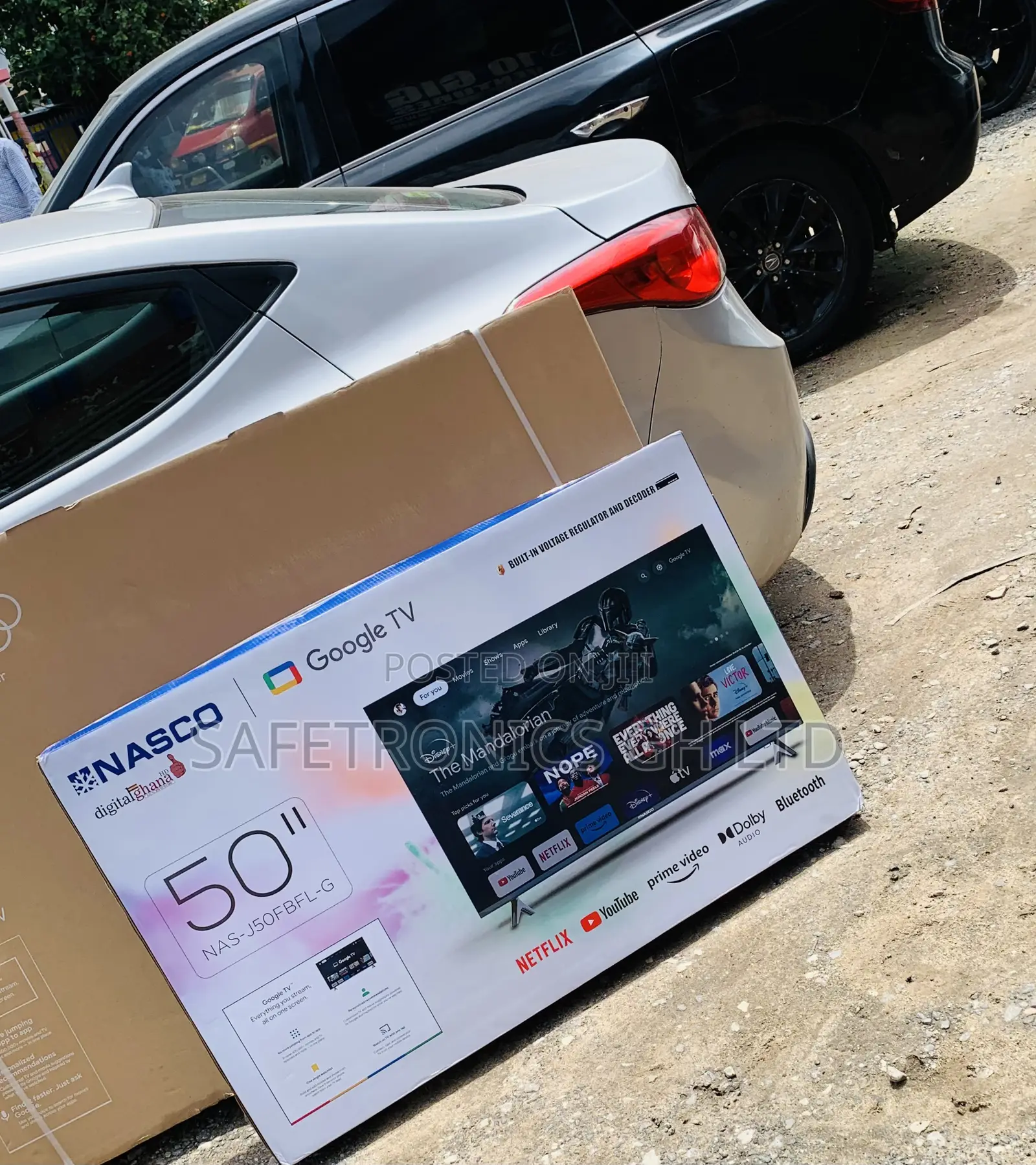 Get Perfect Nasco 50”Uhd Smart Flat Vidaa-Nas-H50fs-Vid Television