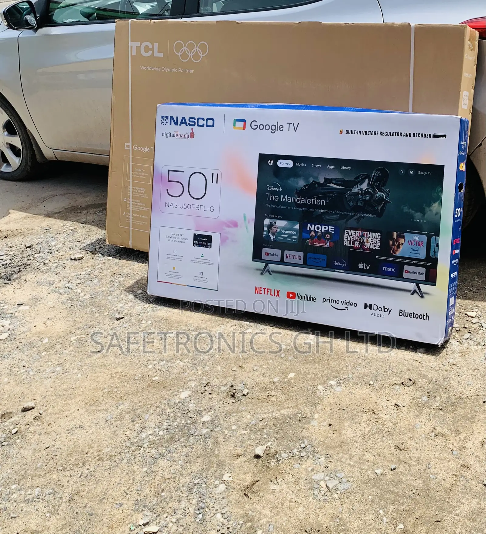 Get Perfect Nasco 50”Uhd Smart Flat Vidaa-Nas-H50fs-Vid Television
