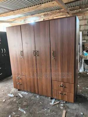 Affordable Coffee Brown 3 in 1 Wardrobe