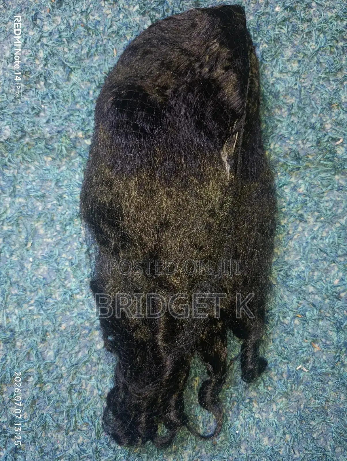 Kinky Straight 3 in 1 Flip Over / Half Wig in 20 Inches