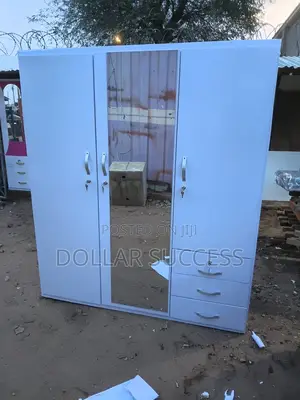 Reliable and Durable 3 in 1 Full Mirror Wardrobe