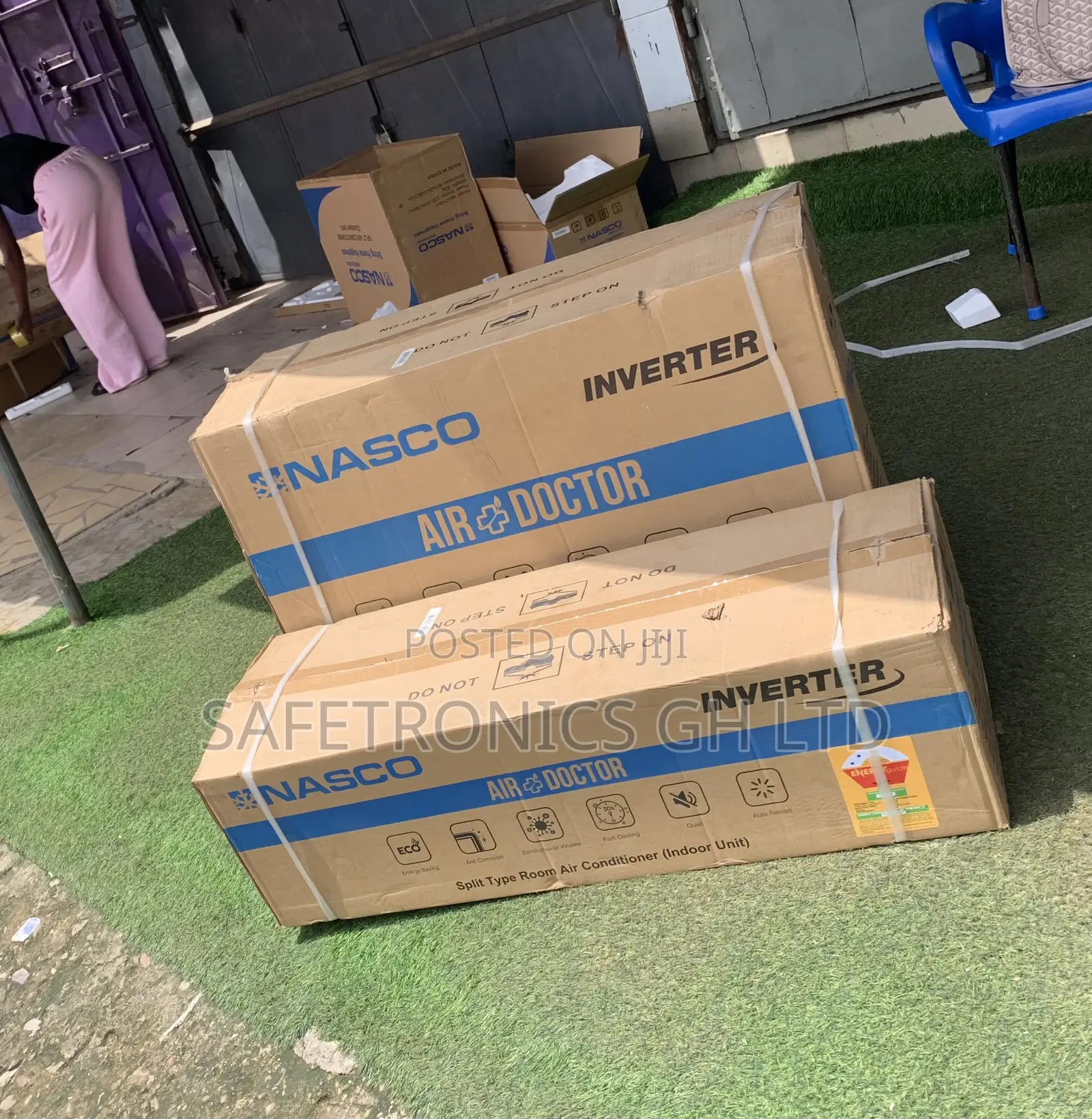 Kindly Shop Nasco 2.0 Hp Split Ac- R410 Air Doctor Inverter