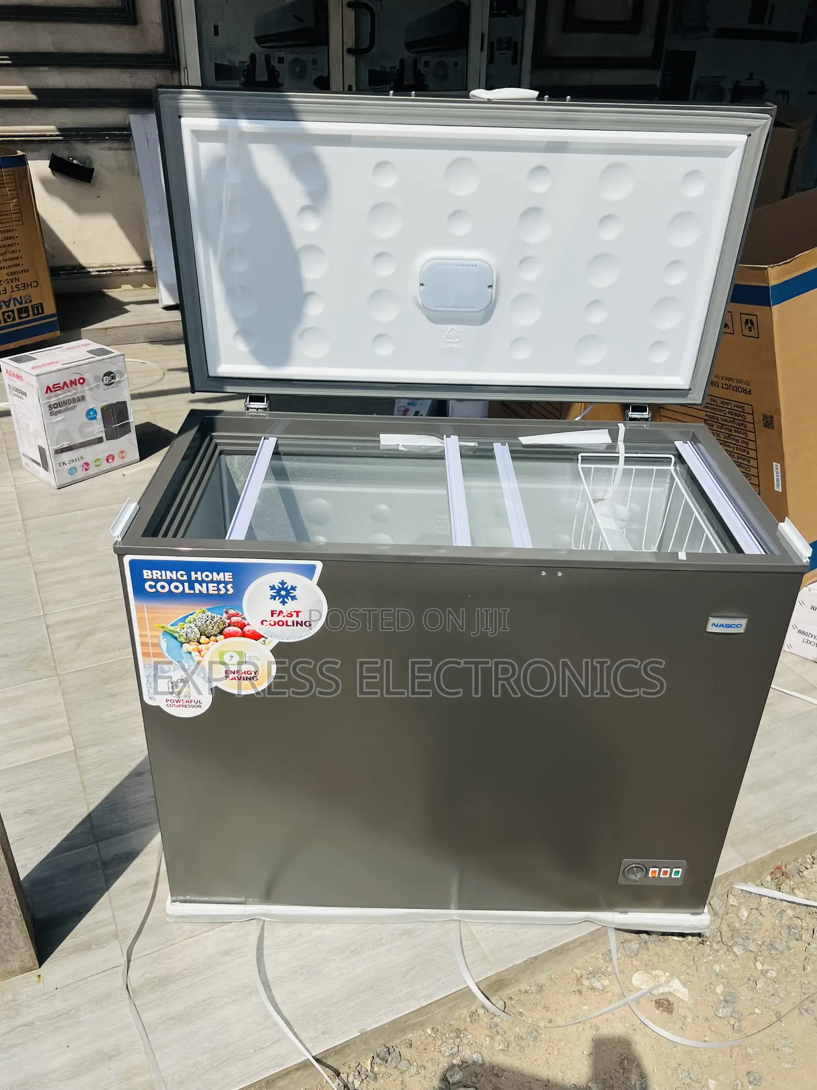 Highly Recommended Chest Freezer Single Door Nas-360fl