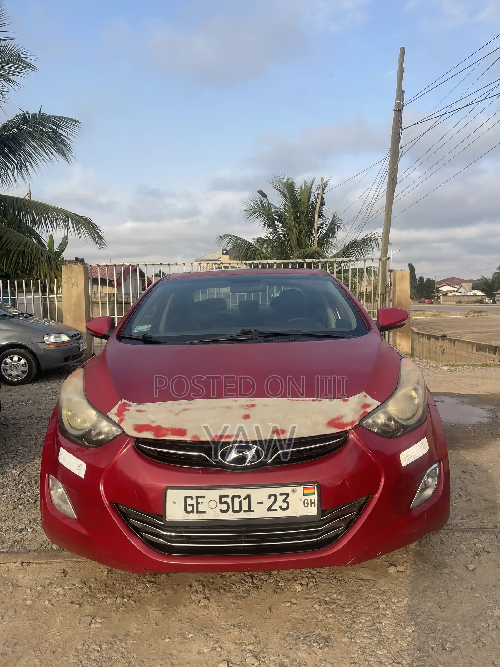 Hyundai Elantra Limited Sedan FWD (1.8L 4cyl 6A) 2013 Red
