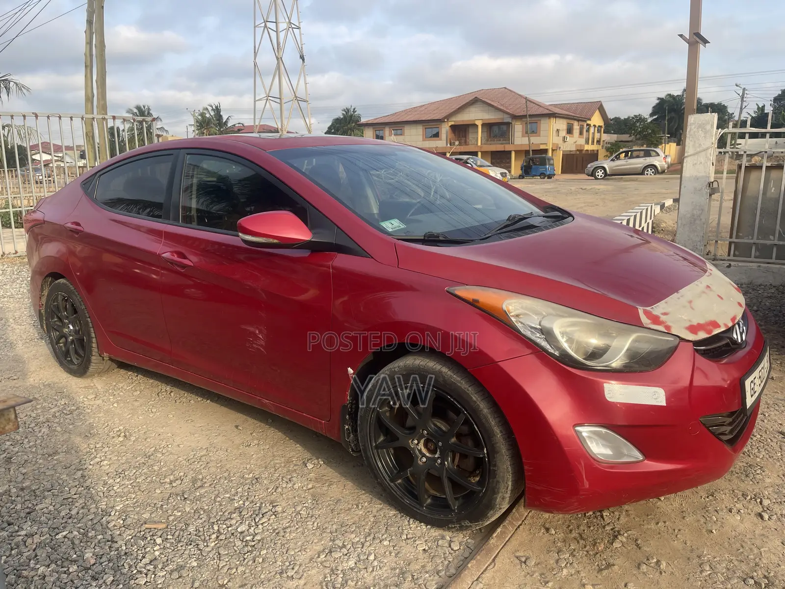 Hyundai Elantra Limited Sedan FWD (1.8L 4cyl 6A) 2013 Red