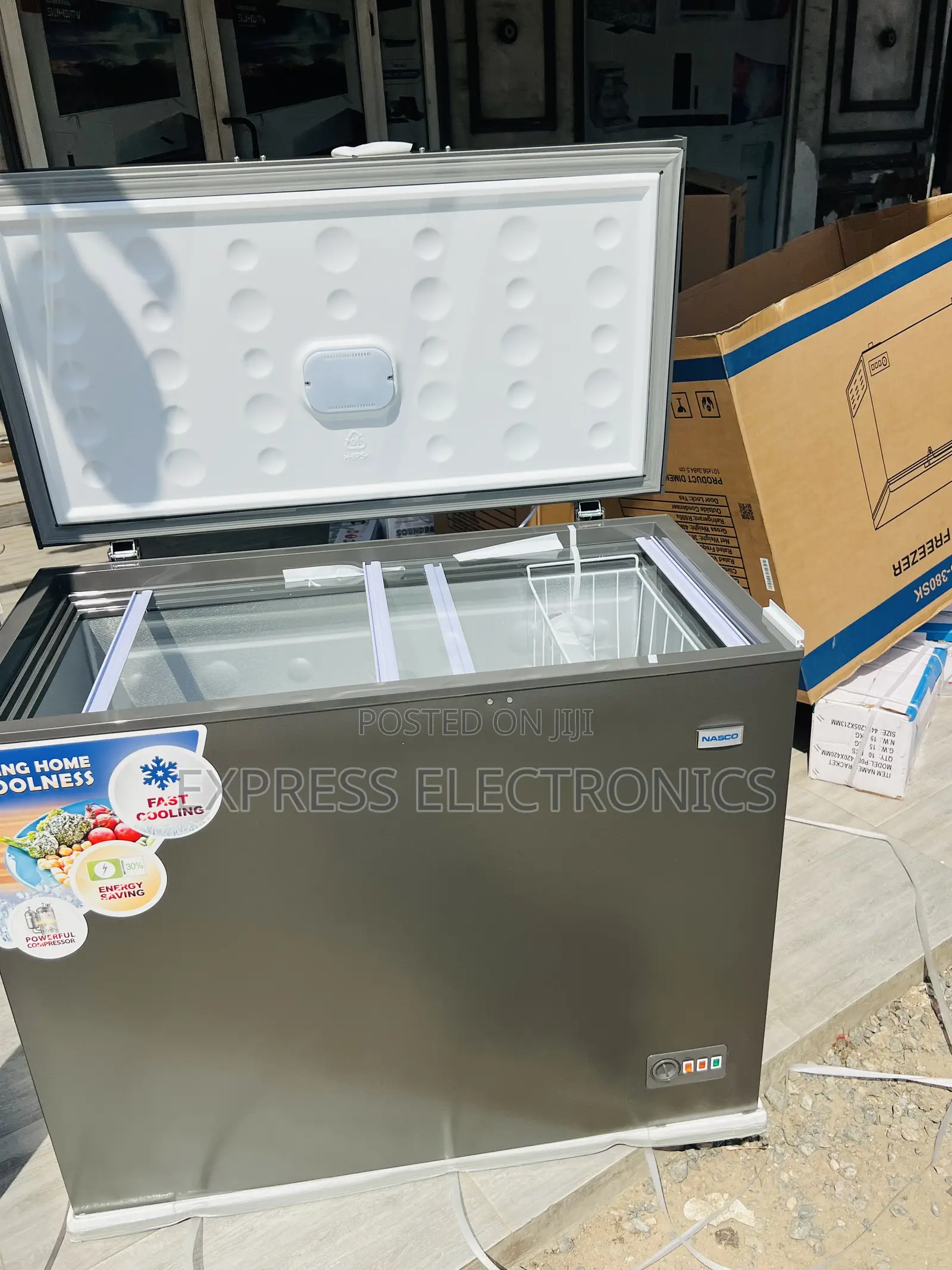 Text Us for Your Chest Freezer Single Door Nas-360fl