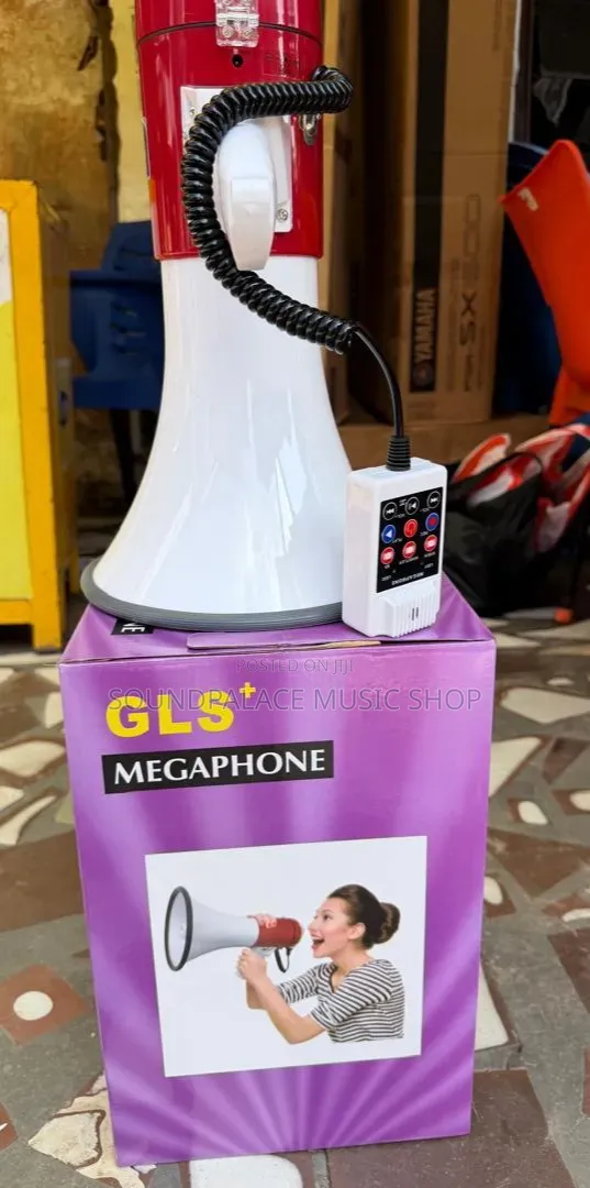 Gls+ HMP-2508usb 50-Watt Rechargeable Megaphone.