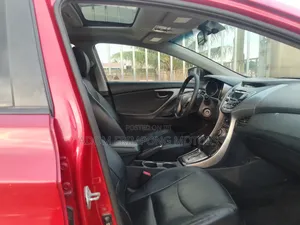 Hyundai Elantra 2013 Red