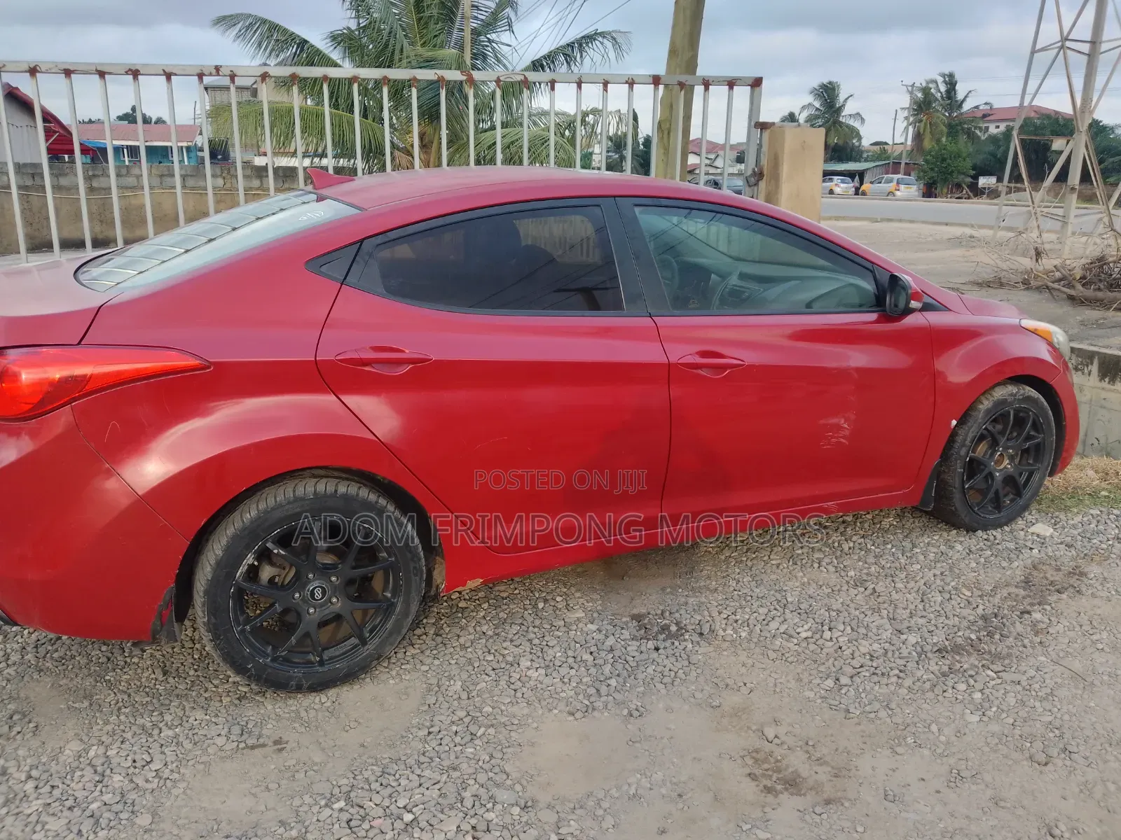 Hyundai Elantra 2013 Red