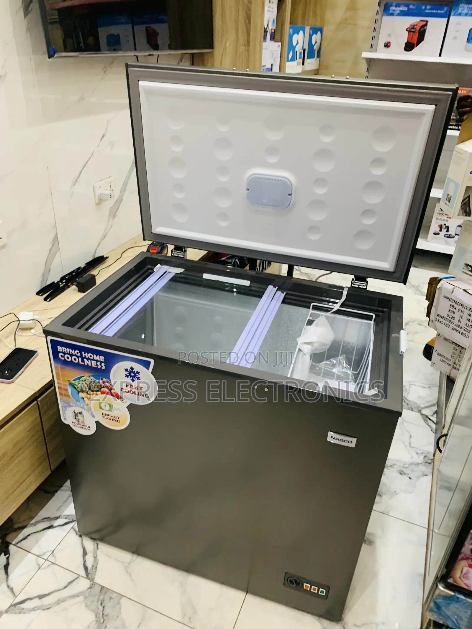 Spectacular Performance Chest Freezer Single Door Nas-230sk