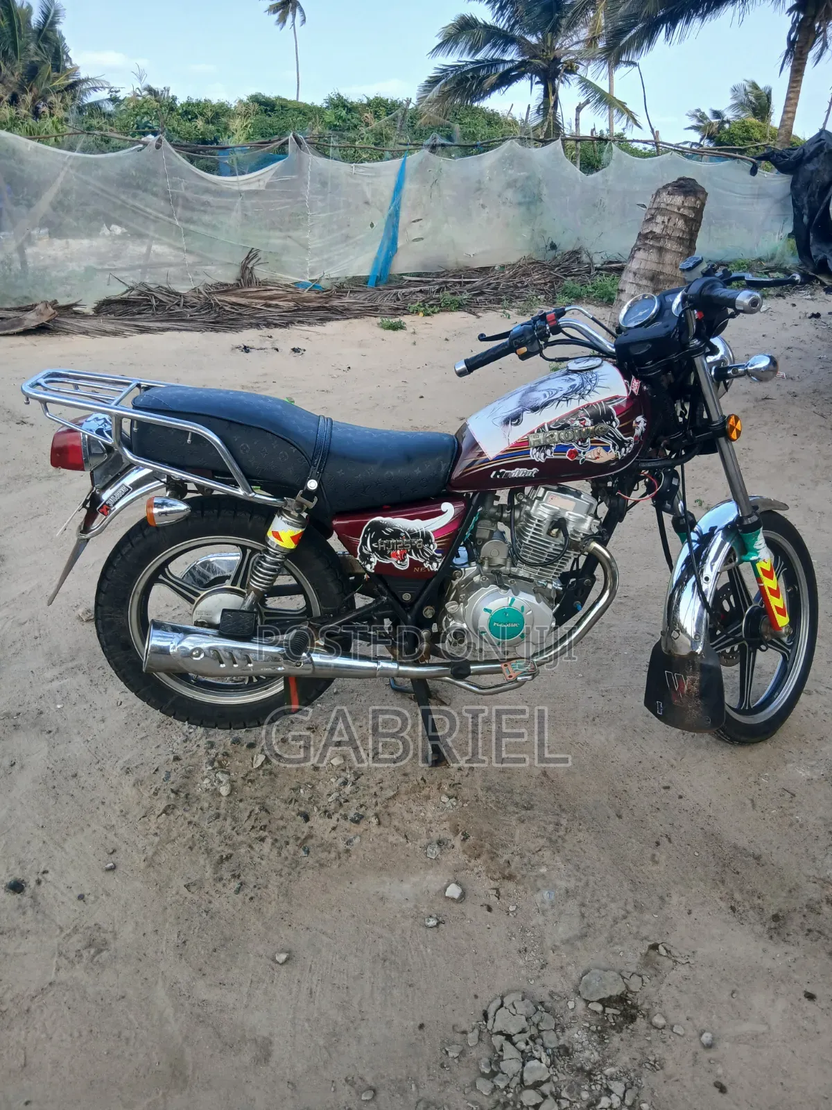 Haojue HJ125-8K 2023 Red