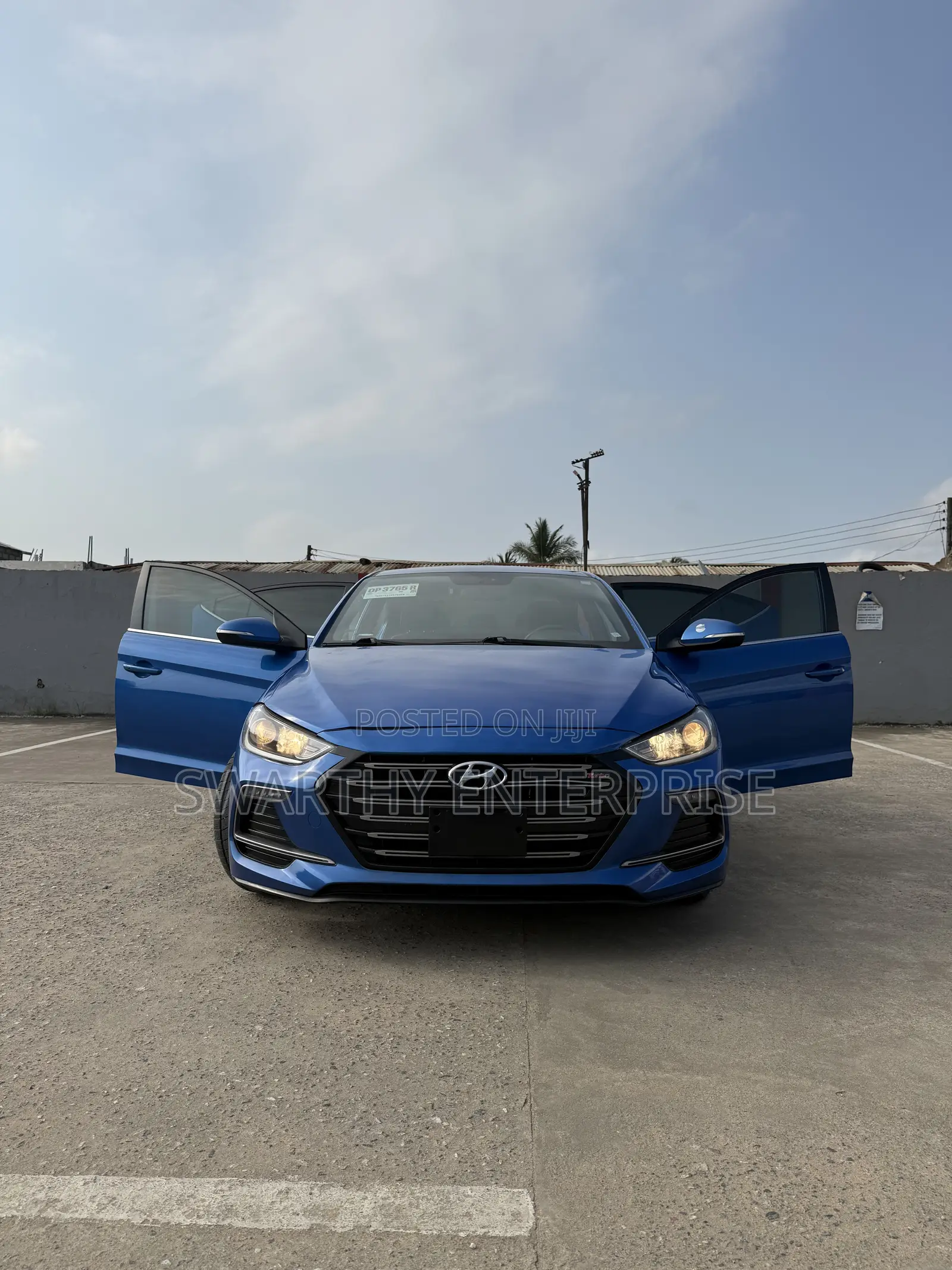 Hyundai Elantra Sport Sedan FWD (1.6L 4cyl 6M) 2017 Blue