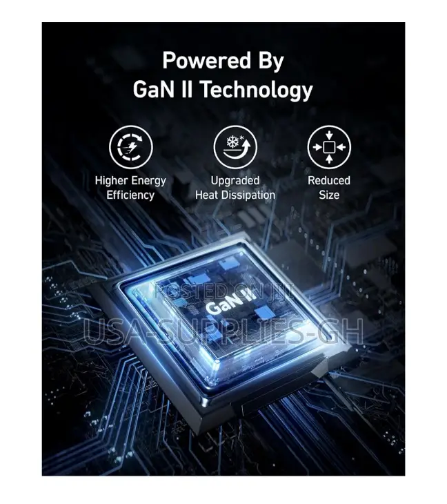 Anker Gan 65w 3-Port Fast Phone Charger From Usa