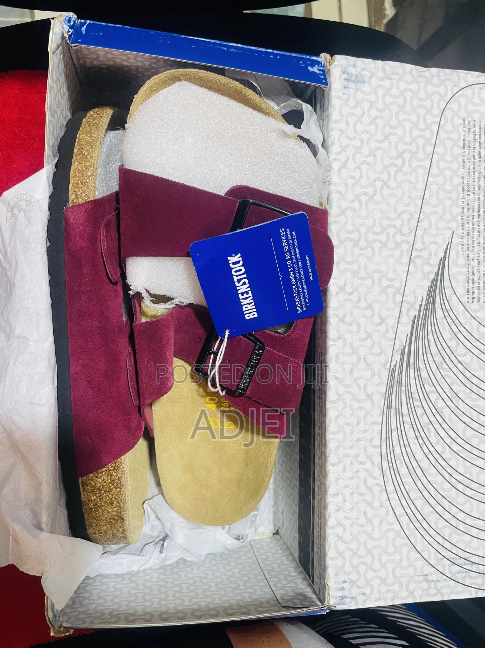 Original Birkenstock Arizona Size 40 Sandals