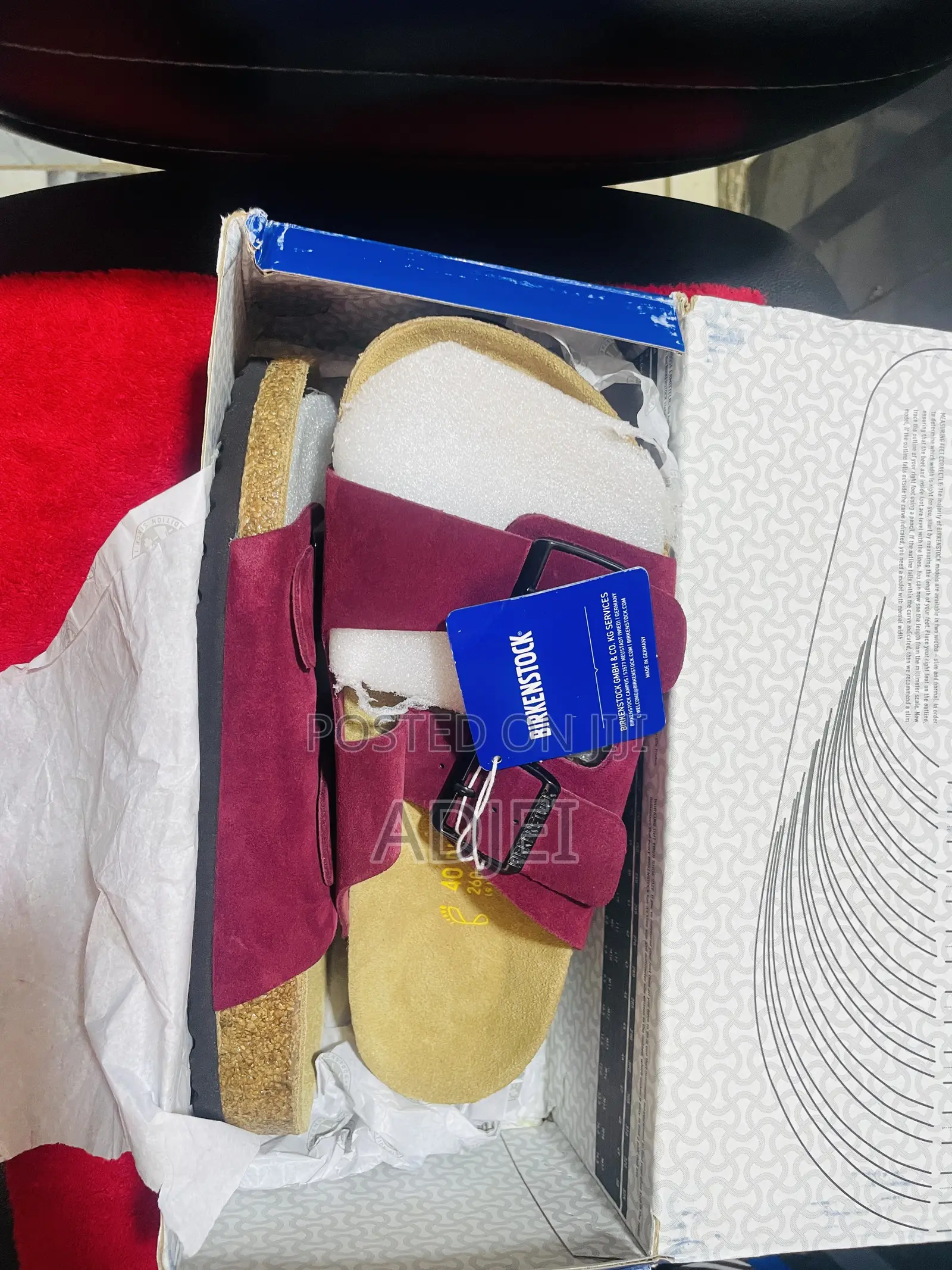 Original Birkenstock Arizona Size 40 Sandals