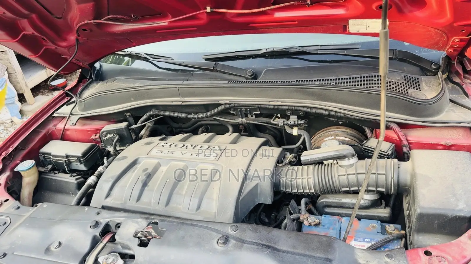 Honda Pilot 2007 Red