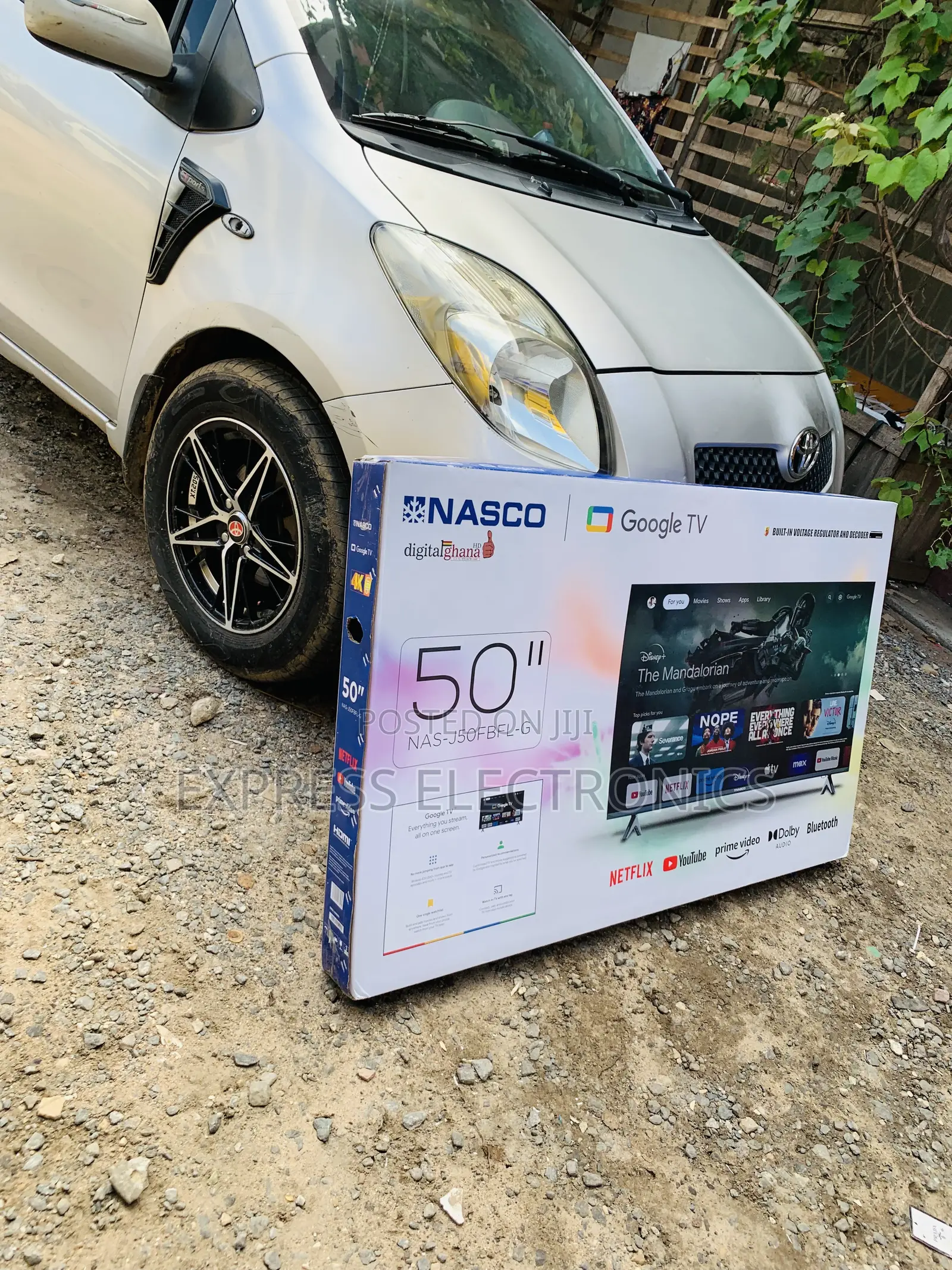 Nasco 50”Uhd Smart Flat Vidaa-Nas-H50fs-Vid Television