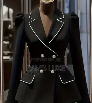 Premium Contrast Blazer