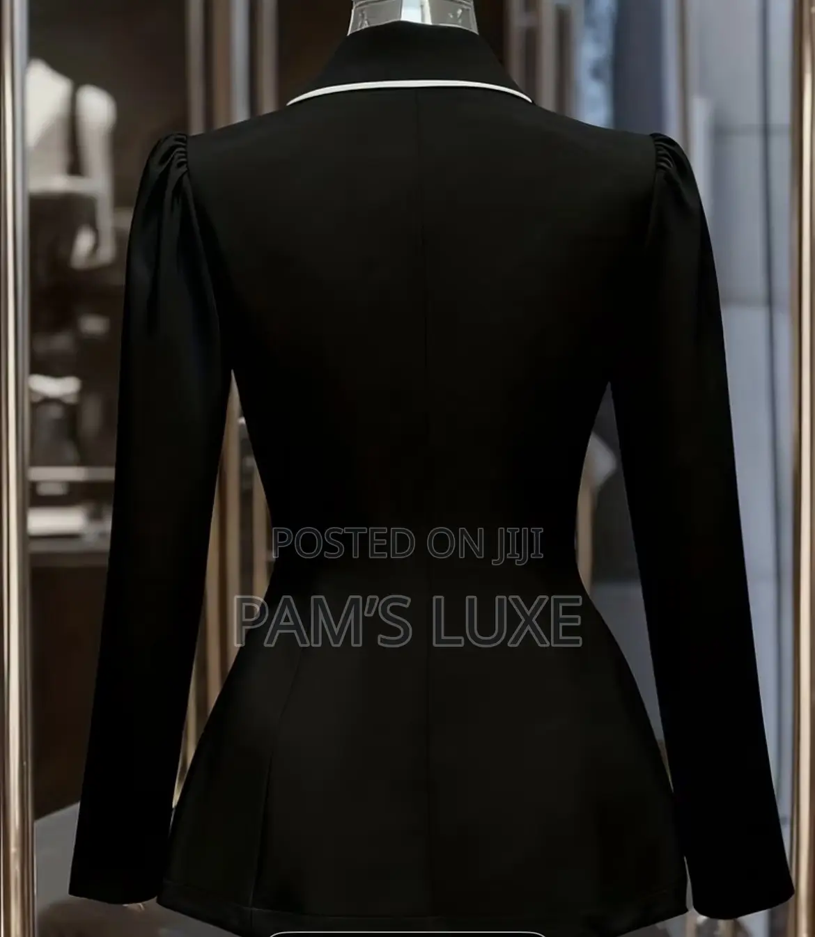Premium Contrast Blazer