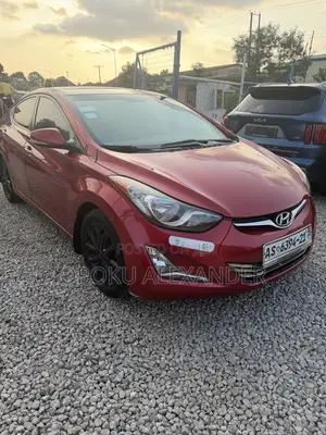 Hyundai Elantra 2013 Red
