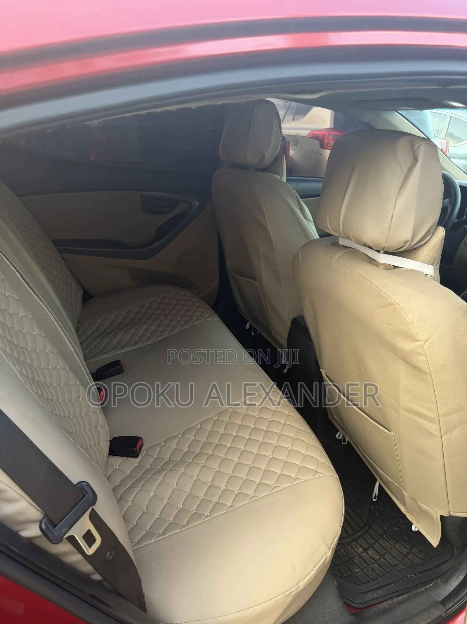 Hyundai Elantra 2013 Red